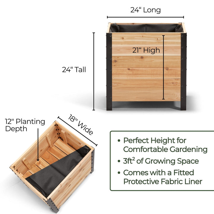 Planter Box - 46cm x 61cm x 61cm